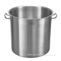 SS304 Stainless steel stock pot with induction bottom